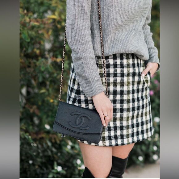 J Crew 100% Wool Skirt - Picture 2 of 12